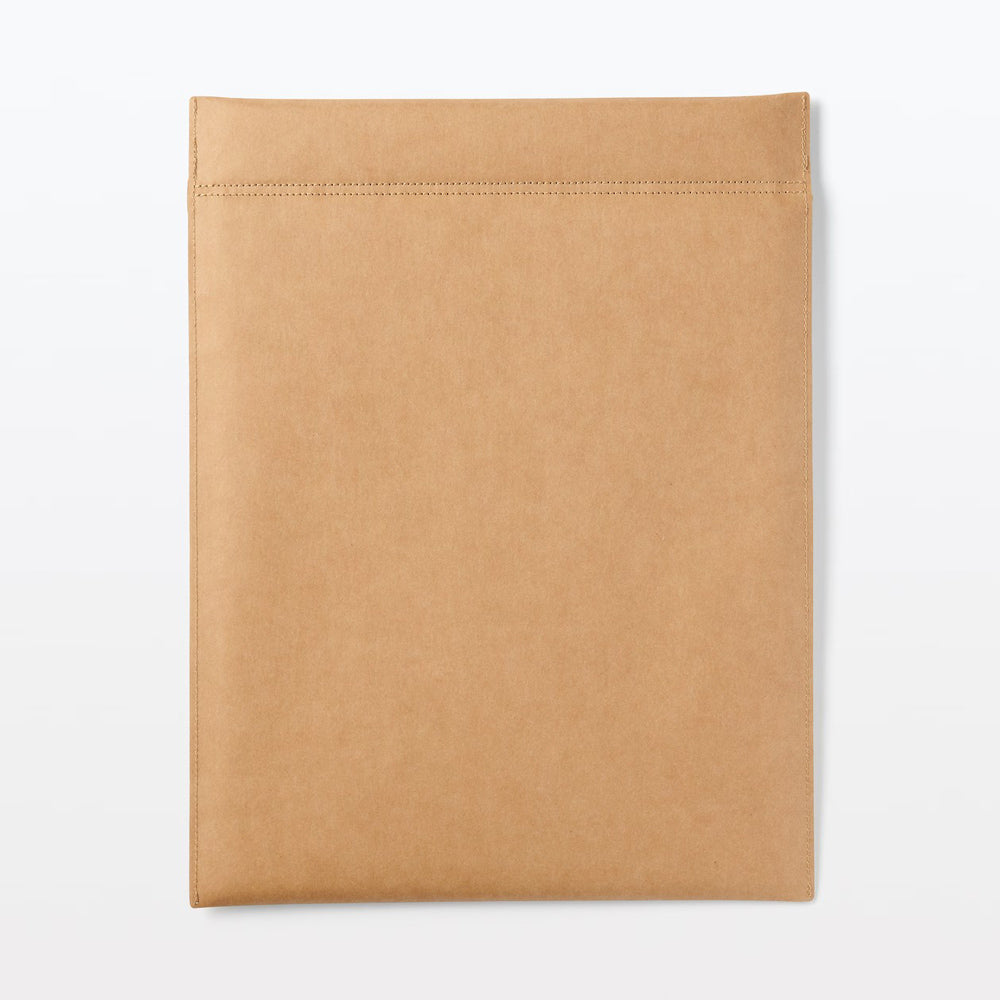 【MUJI 無印良品】13吋質感筆電包-棕