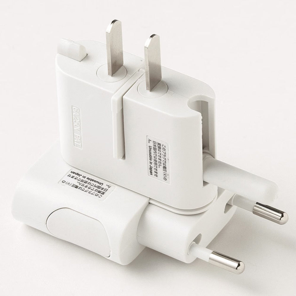 【MUJI 無印良品】旅行用插座轉接頭