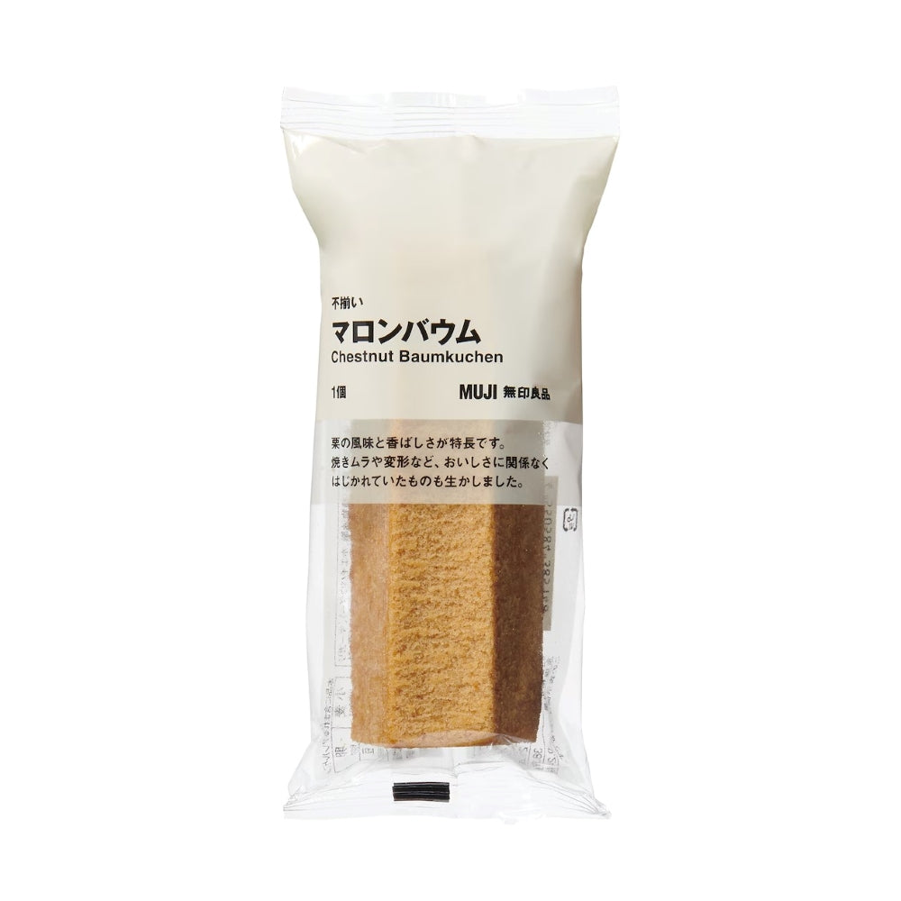 【MUJI 無印良品】栗香年輪蛋糕