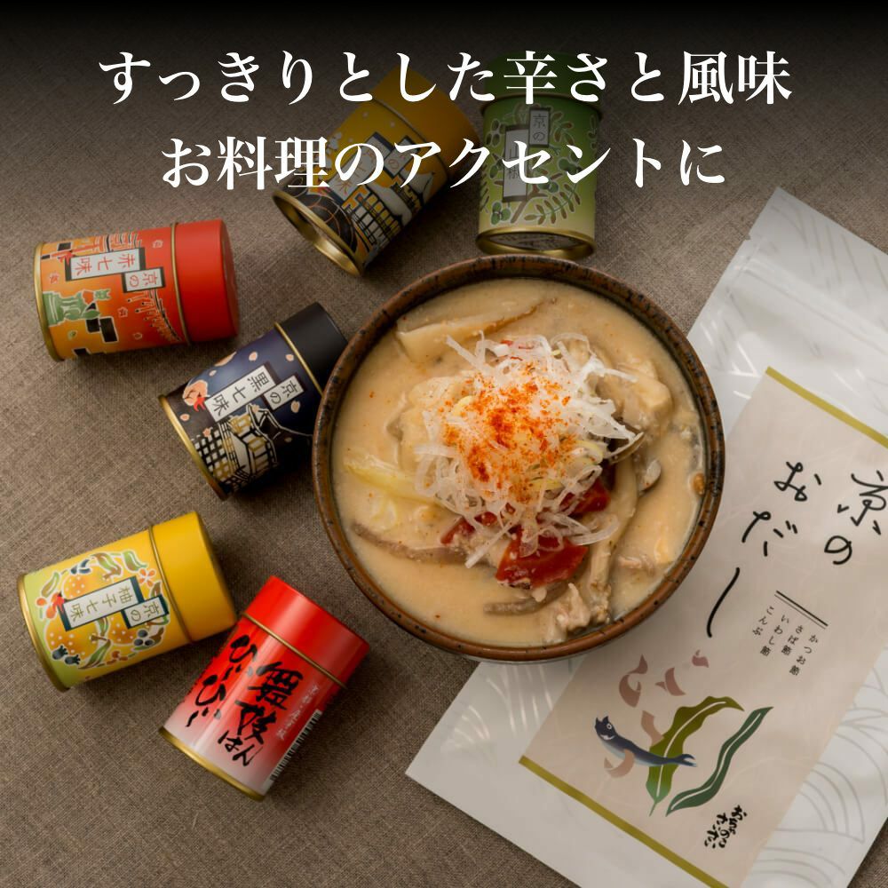 【おちゃのこさいさい】京系列 七味唐辛子 黃