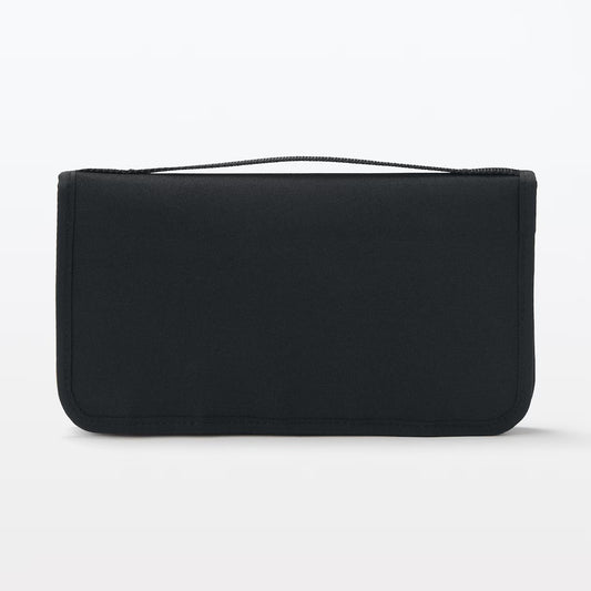 【MUJI 無印良品】旅行多功能護照套 ( 附透明夾鏈袋 )