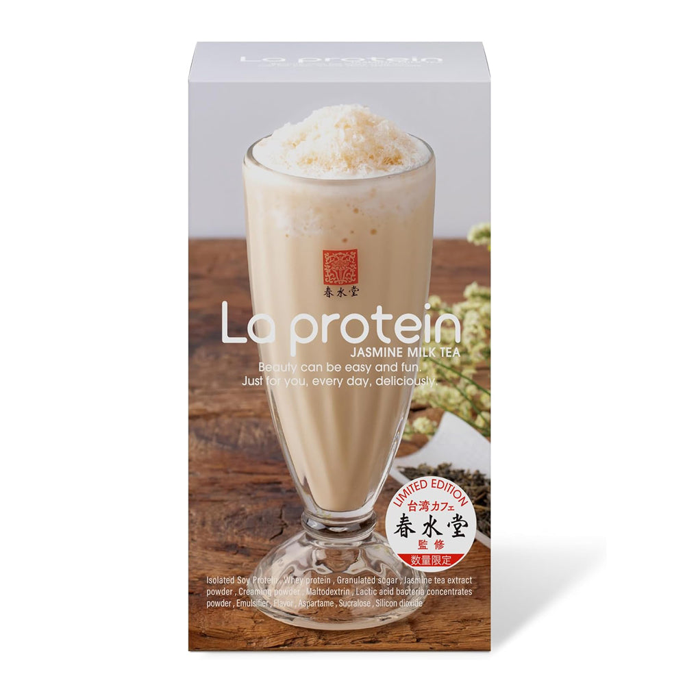 【La protein】女性專用代餐蛋白飲-春水堂茉香奶茶（20g*10包）