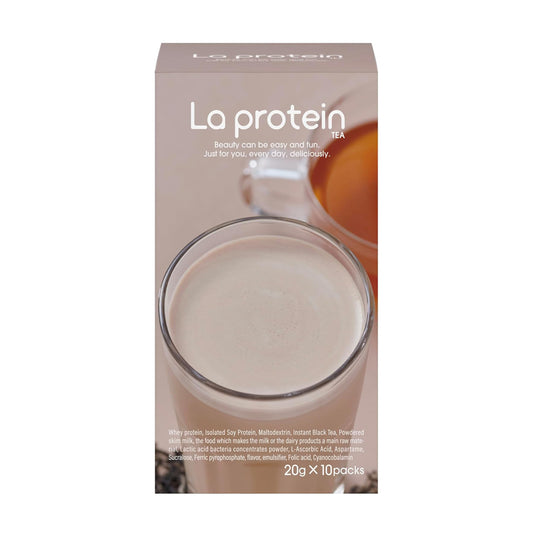 【La protein】女性專用代餐蛋白飲-奶茶（20g*10包）