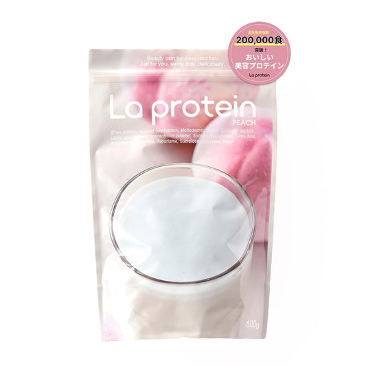 【La protein】女性專用代餐蛋白飲-水蜜桃（600g）