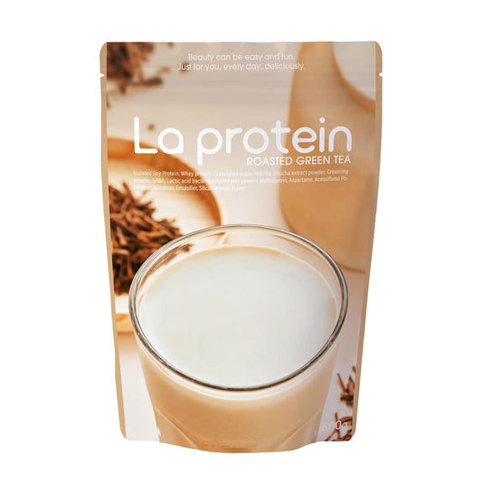 【La protein】女性專用代餐蛋白飲-焙茶（600g）