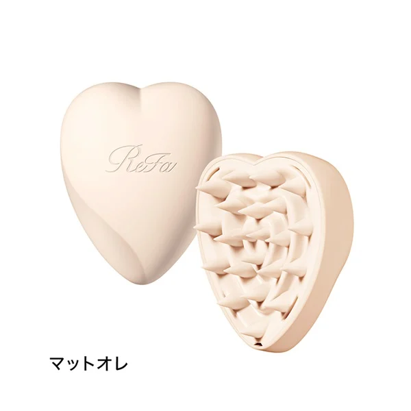 【ReFa】HEART BRUSH for SCALP頭皮按摩梳-米白色